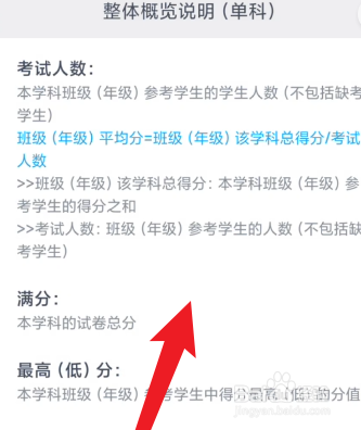 好分数教师版怎么查看整体概览说明