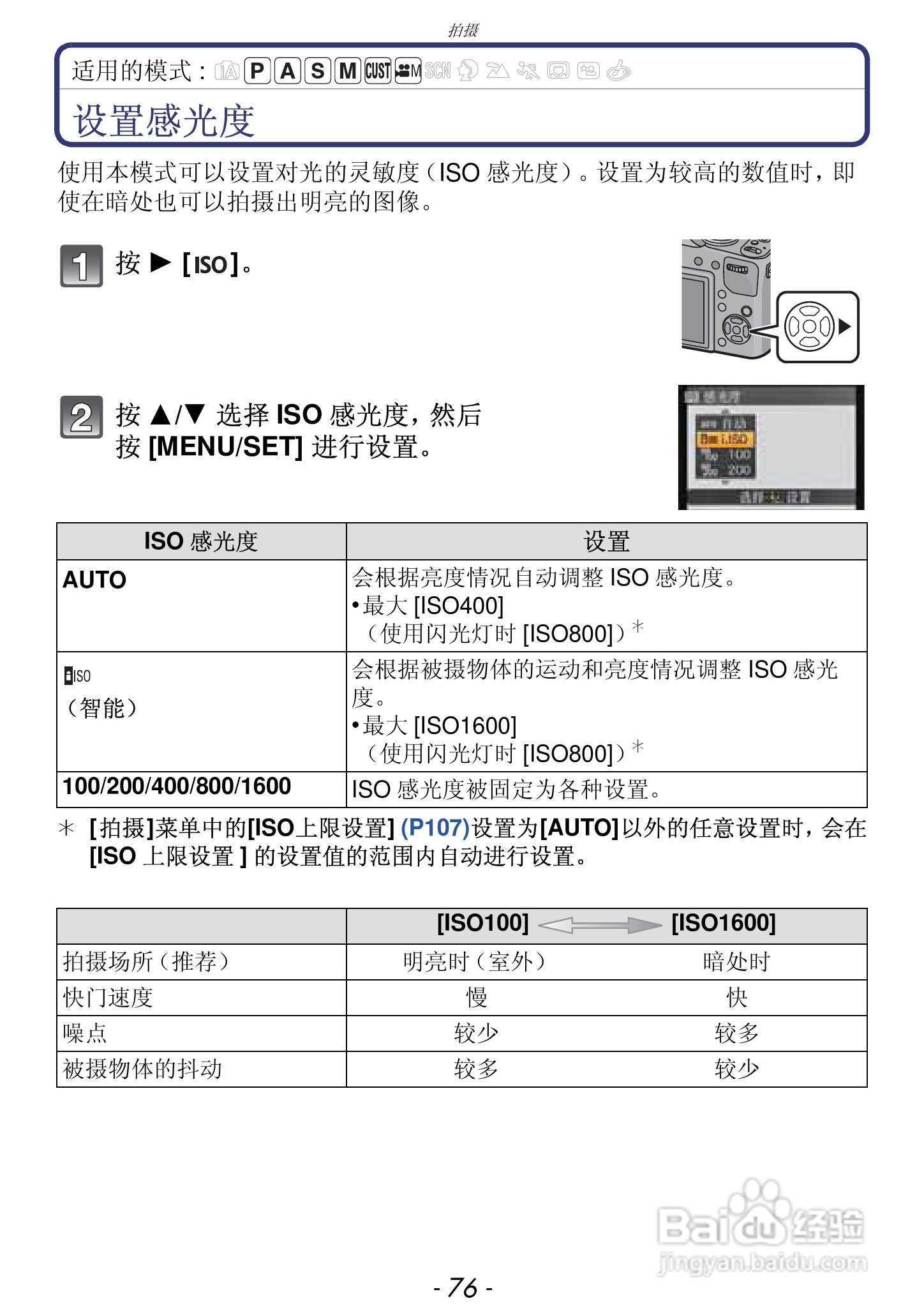 松下DMC-FZ47GK数码相机使用说明书:[8]