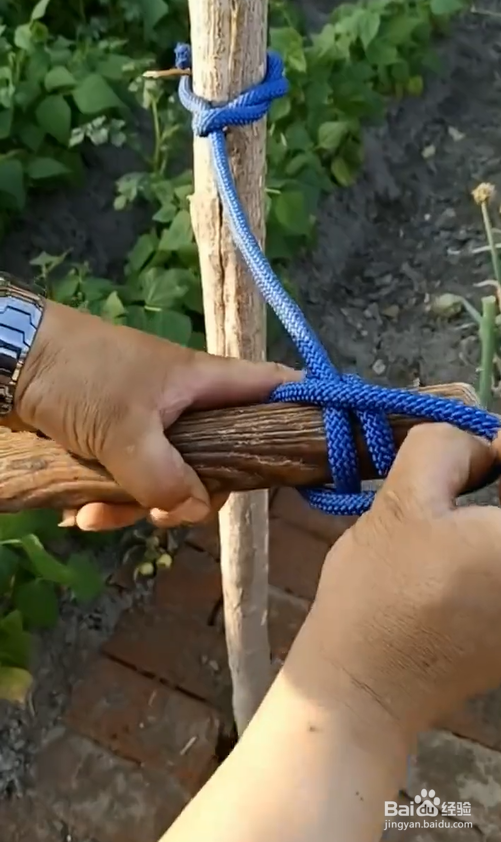 如何打拖拉重物时使用的绳结？