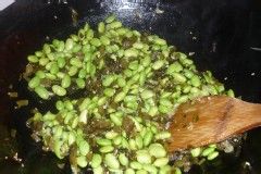 配粥小菜——雪菜毛豆