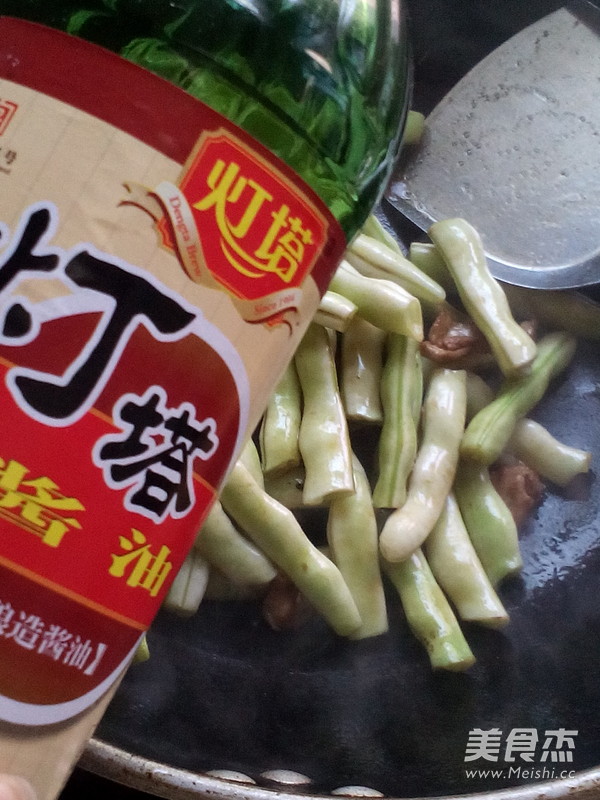 豆角焖面的做法