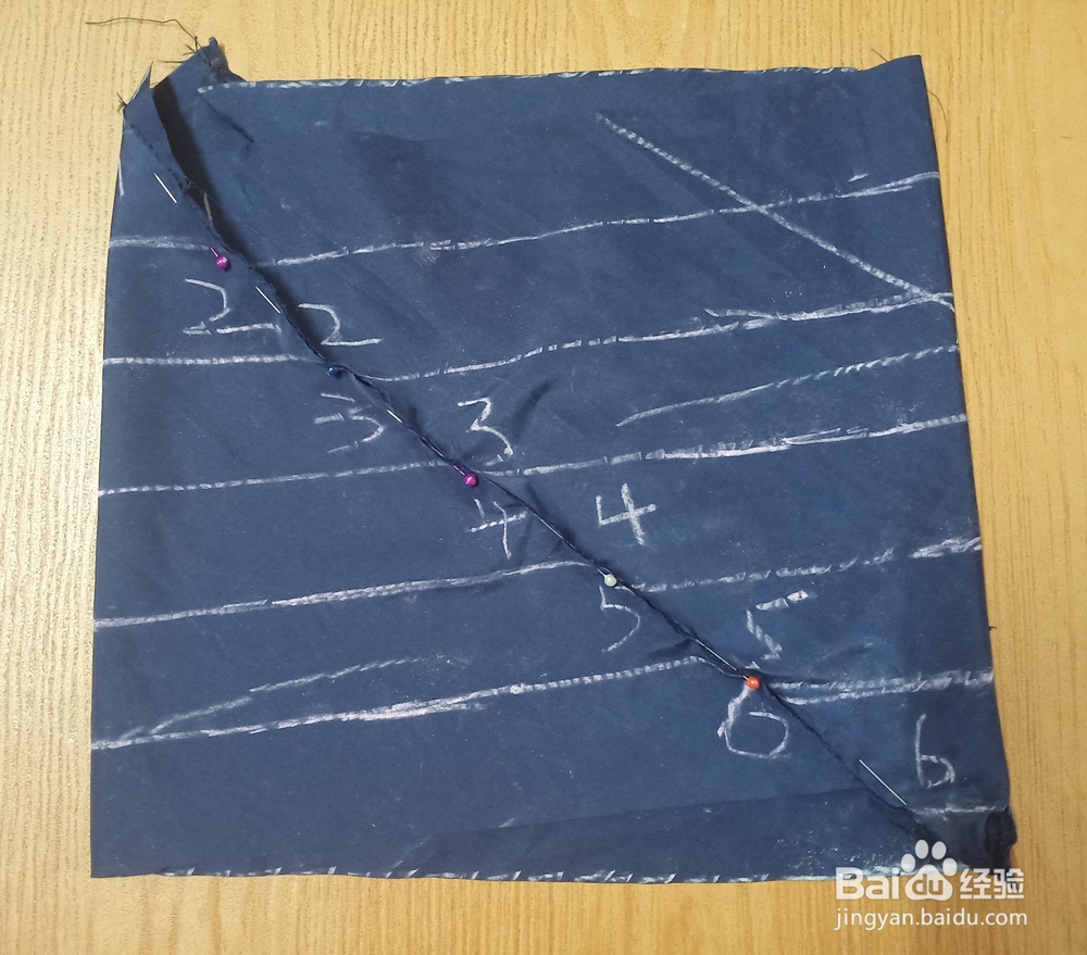 程太太做手工之——如何简单快速裁出45度斜布条