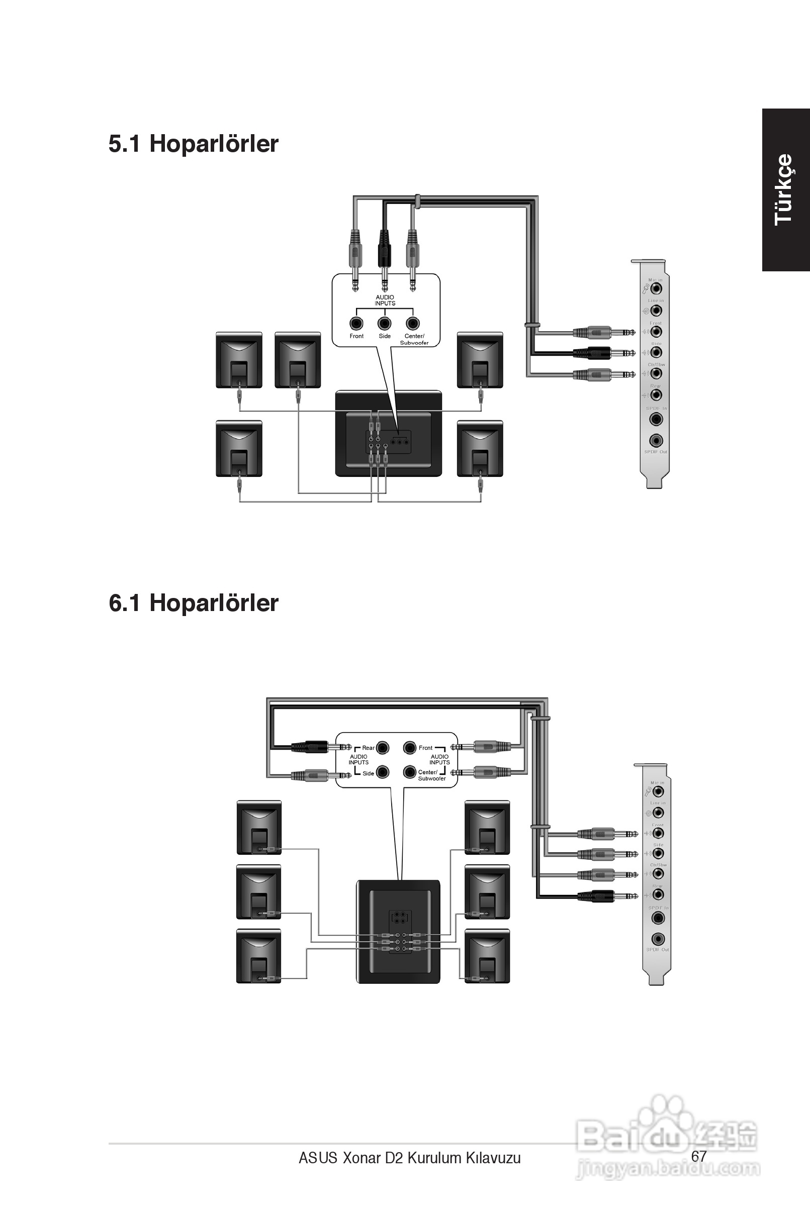 华硕Xonar D2声卡英文版说明书:[7]