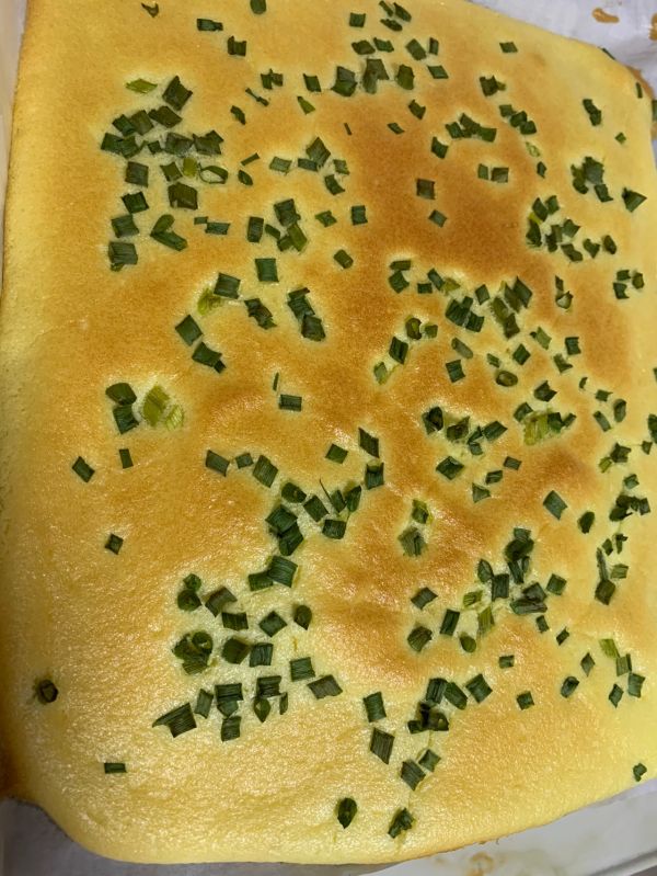 葱花肉松蛋糕卷