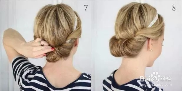 怎么样才能才能扎出漂亮马尾盘发