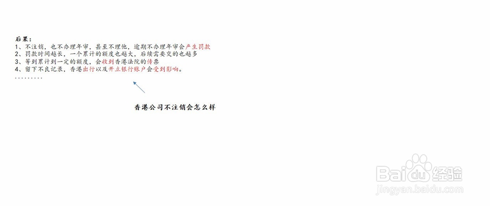 香港公司不注销会怎么样