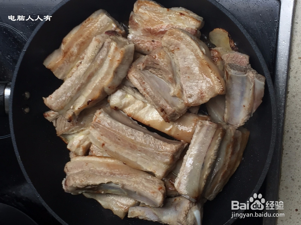 怎样烹饪美味开口的红烧肉排