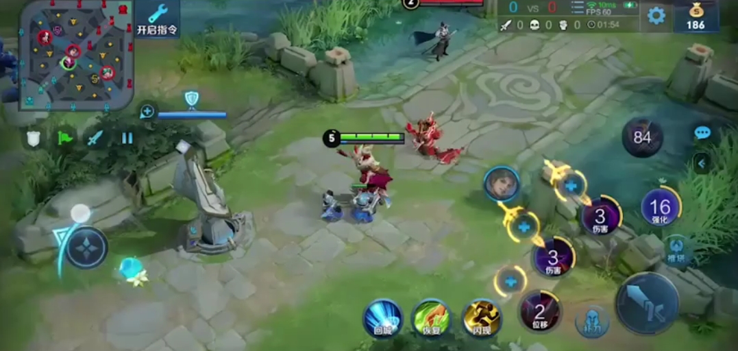 王者荣耀干将怎么卡双大招