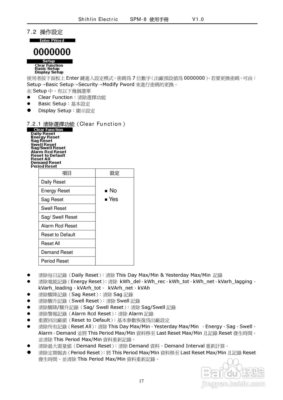 士林电机SPM-8多功能集合式电錶使用手册:[2]