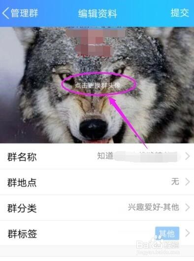 怎么更换QQ群头像？