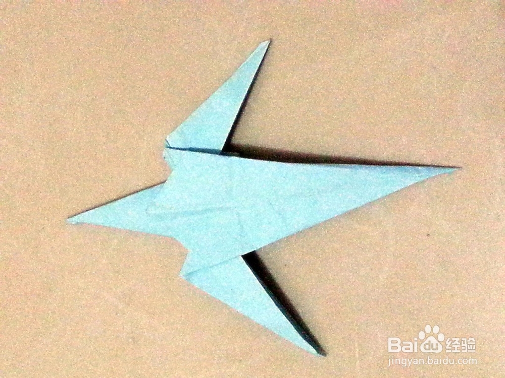 手工折纸小燕子的折法