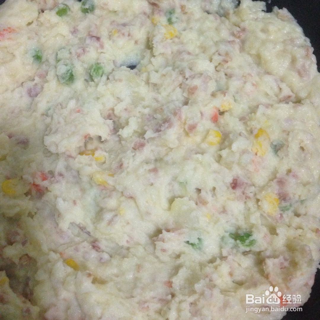 芝士培根焗土豆泥的做法