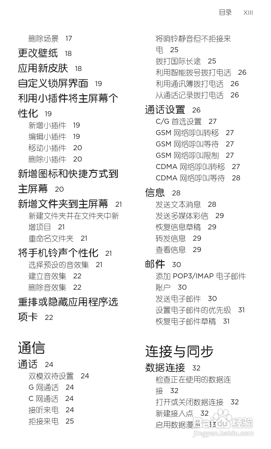 多普达HTC 双擎S Z510d手机说明书:[2]
