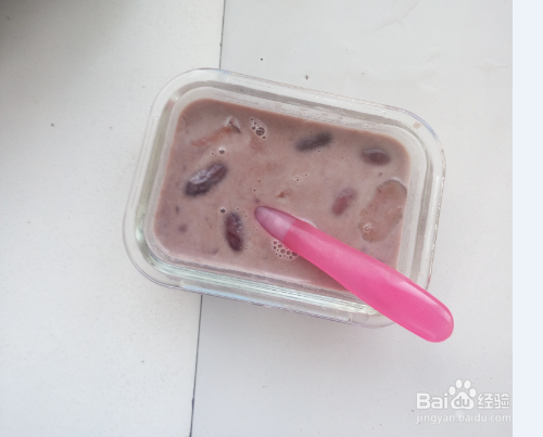 红豆牛奶营养粥