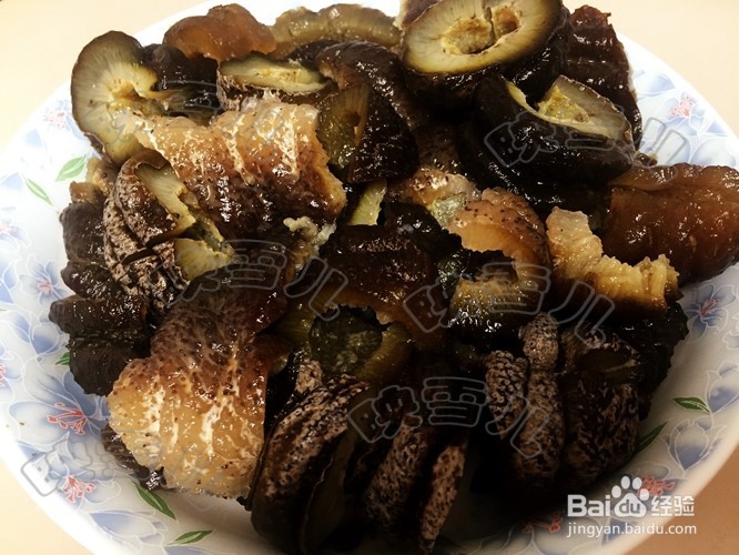 水发海参的家常做法