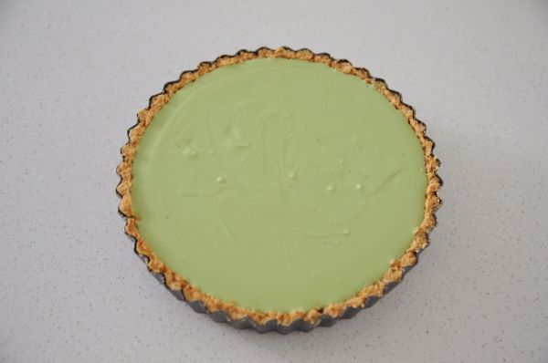 抹茶慕斯燕麦派