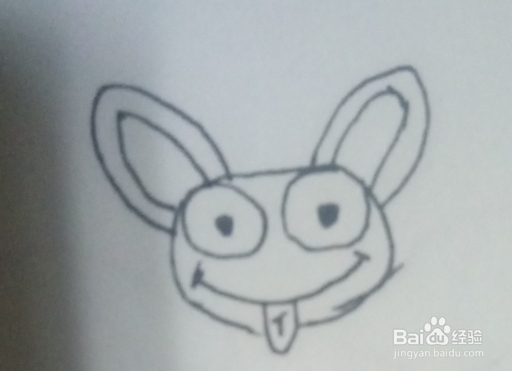 简笔画蝙蝠如何画呢?