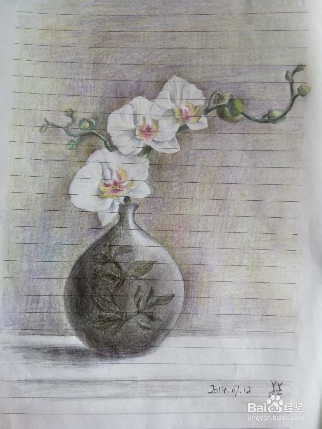 用彩铅来绘画作品