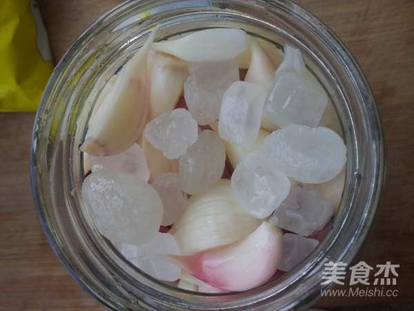 原味腌蒜和糖醋蒜