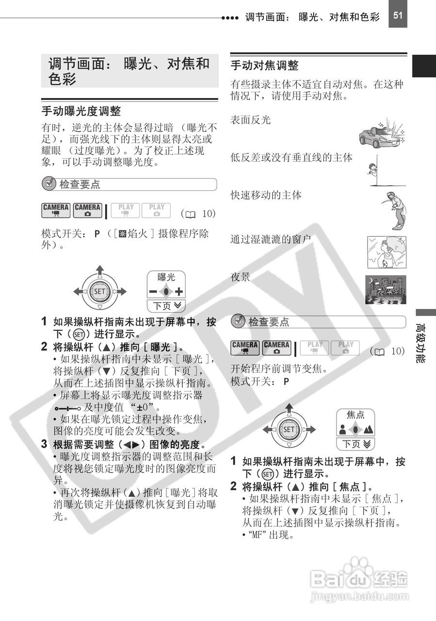 佳能DC51数码摄相机使用说明书:[6]