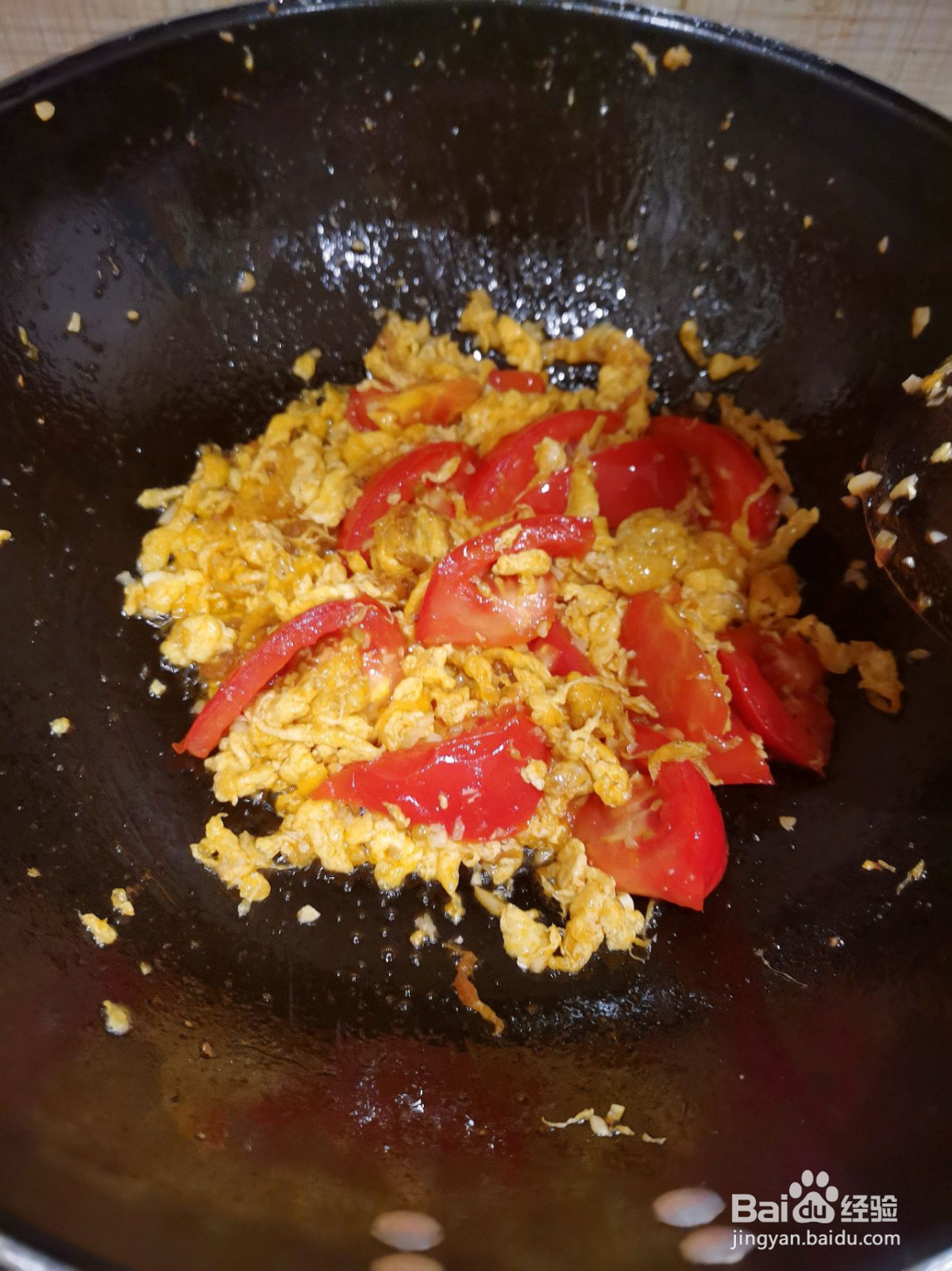 番茄炒蛋如此多娇的做法