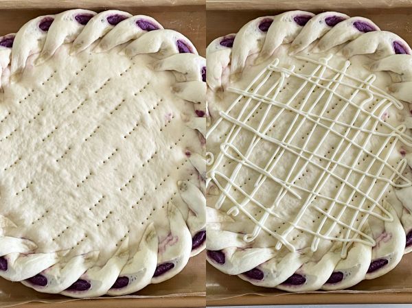 旋风卷边麻薯肉松披萨