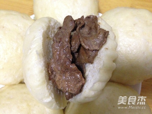 牛肉馒头夹的做法
