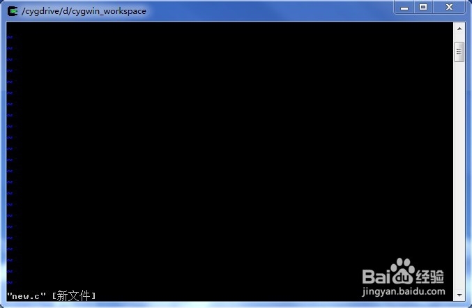 cygwin嵌入式学习：[2]vim编辑器输入