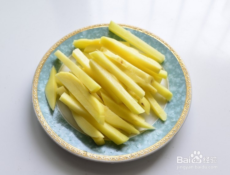 孩子的健康零食自制炸薯条