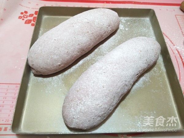 紫薯亚麻籽软欧