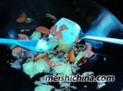 废物也美味——肉片西兰花菜梗