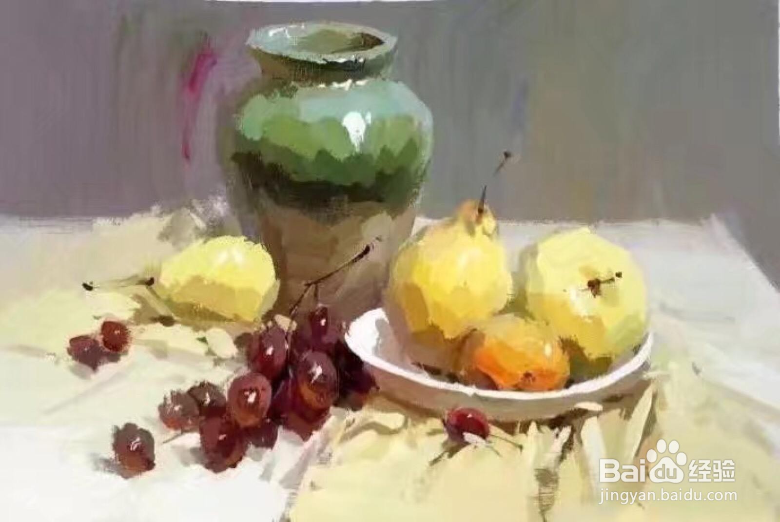 美术入门画色彩静物单色线稿的方法是什么