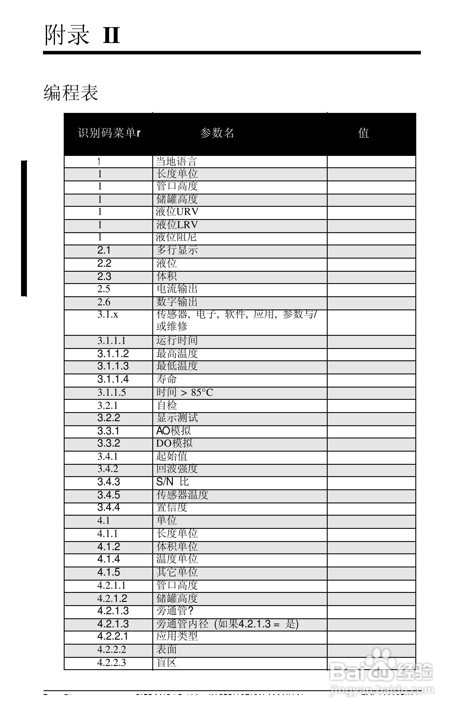 西门子LR400雷达物位计操作手册:[8]