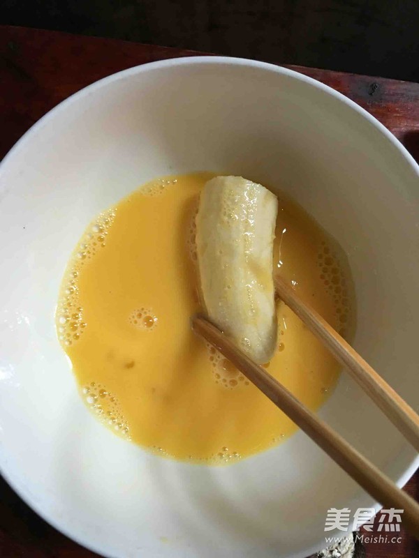 炸香蕉的家常做法