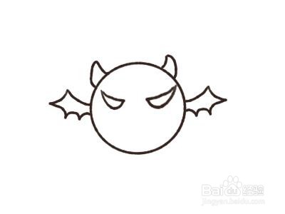 万圣节小恶魔怎么画