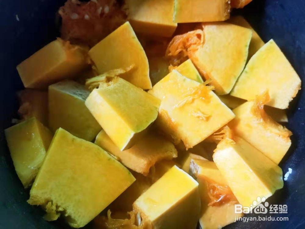 南瓜焖饭---便秘小菜谱