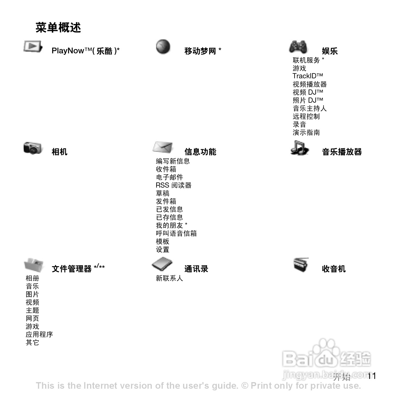 索尼爱立信K530C手机使用说明书:[2]