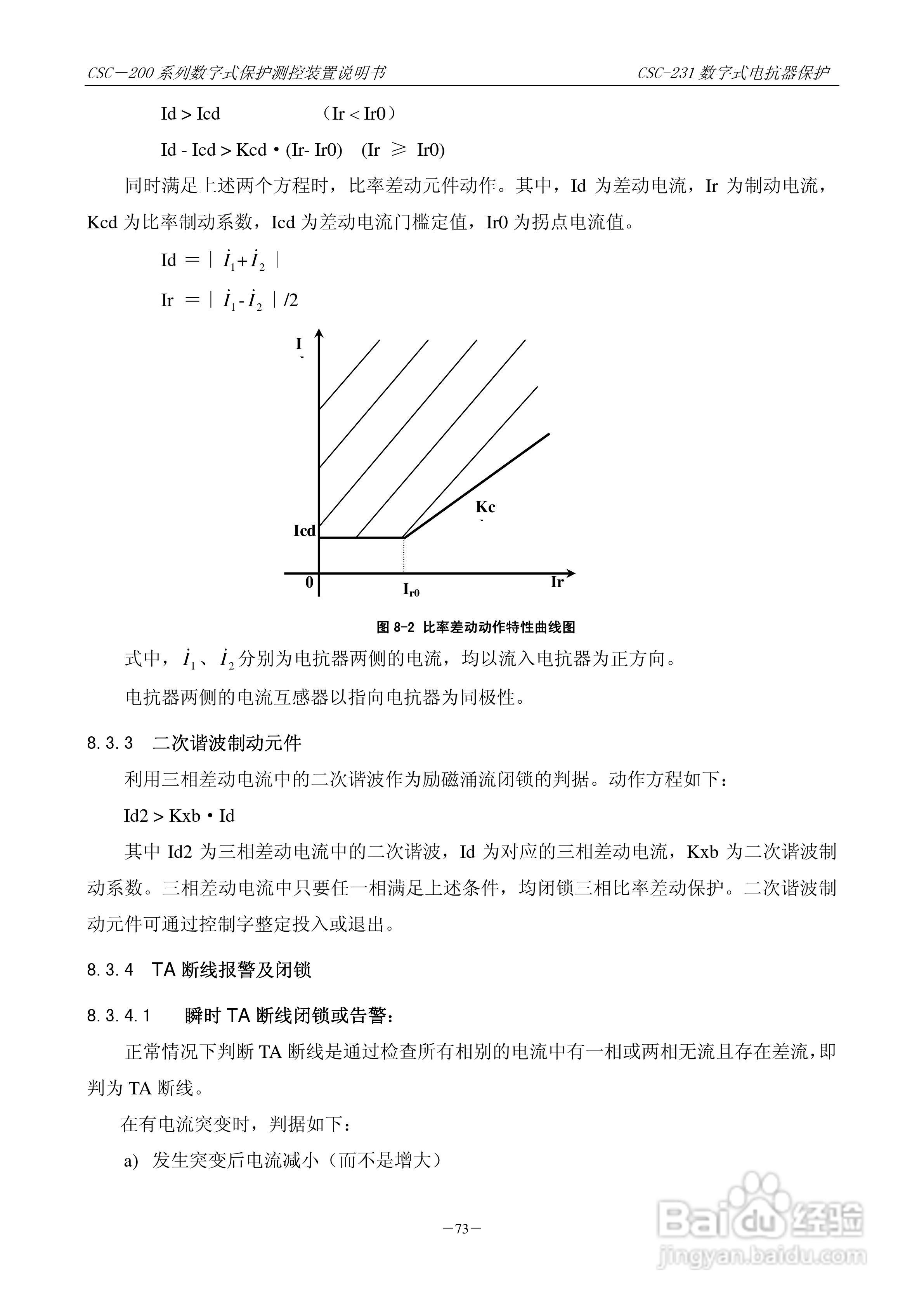 四方CSC-246数字式备用电源自动投入装置说明书:[9]
