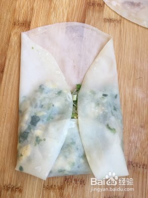 好吃的超薄素菜盒