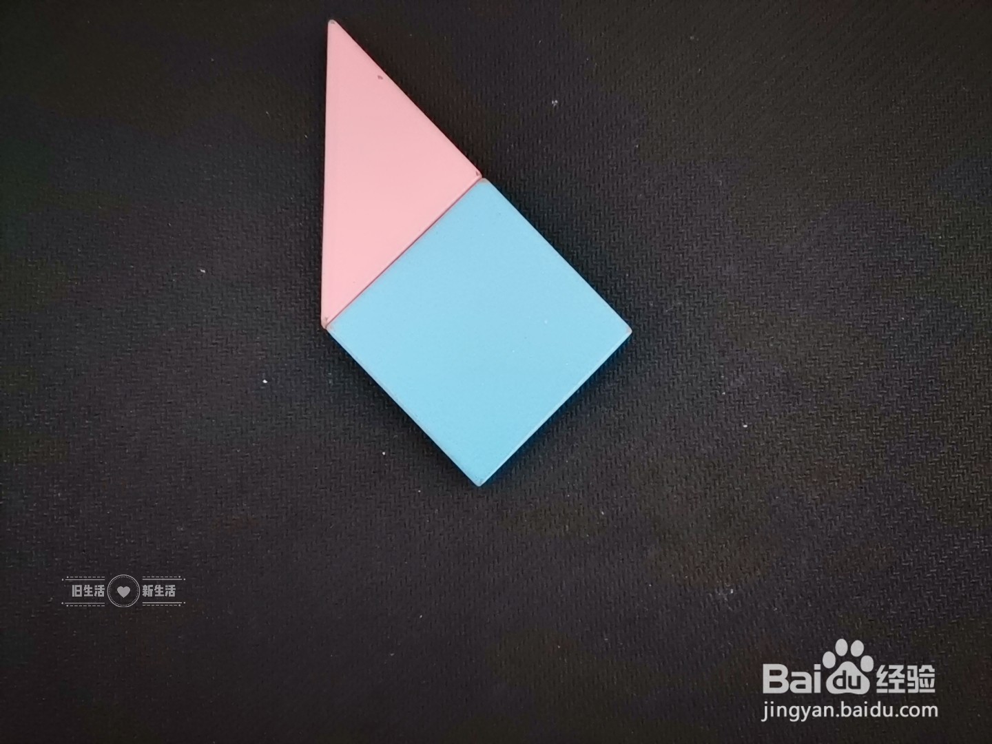 儿童益智七巧板 如何用七巧板拼一只猫(12)