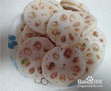 糖醋藕夹的简单做法!