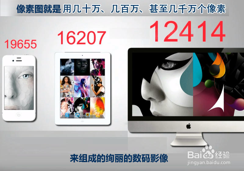 像素图和矢量图的区别