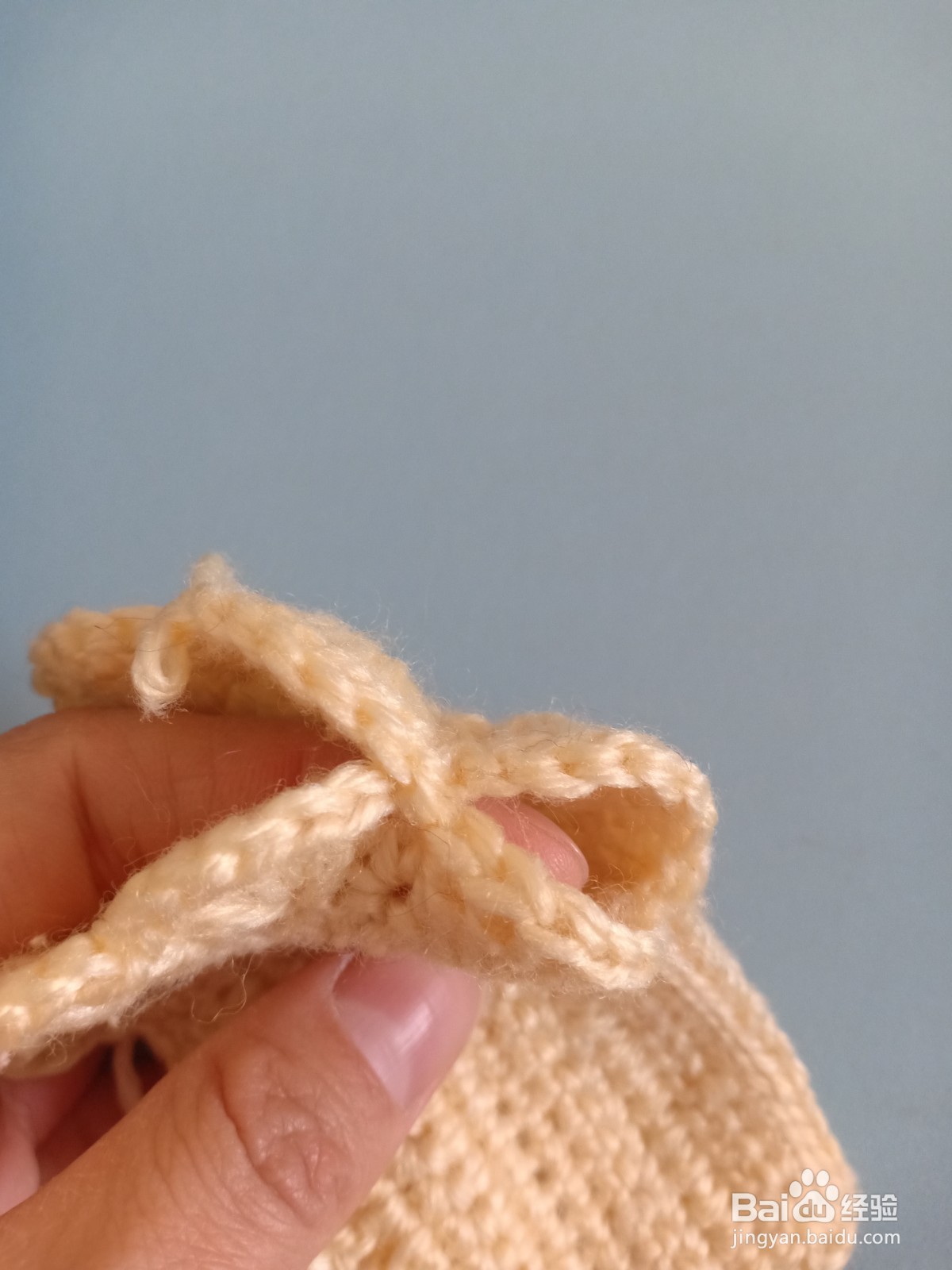 猫爪手套编织教程