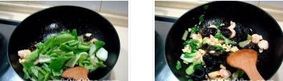蛋滑虾仁炒木耳的做法图解