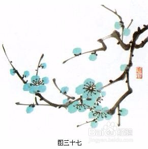 如何画梅花好看