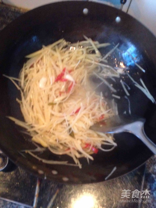 泡椒土豆丝的做法