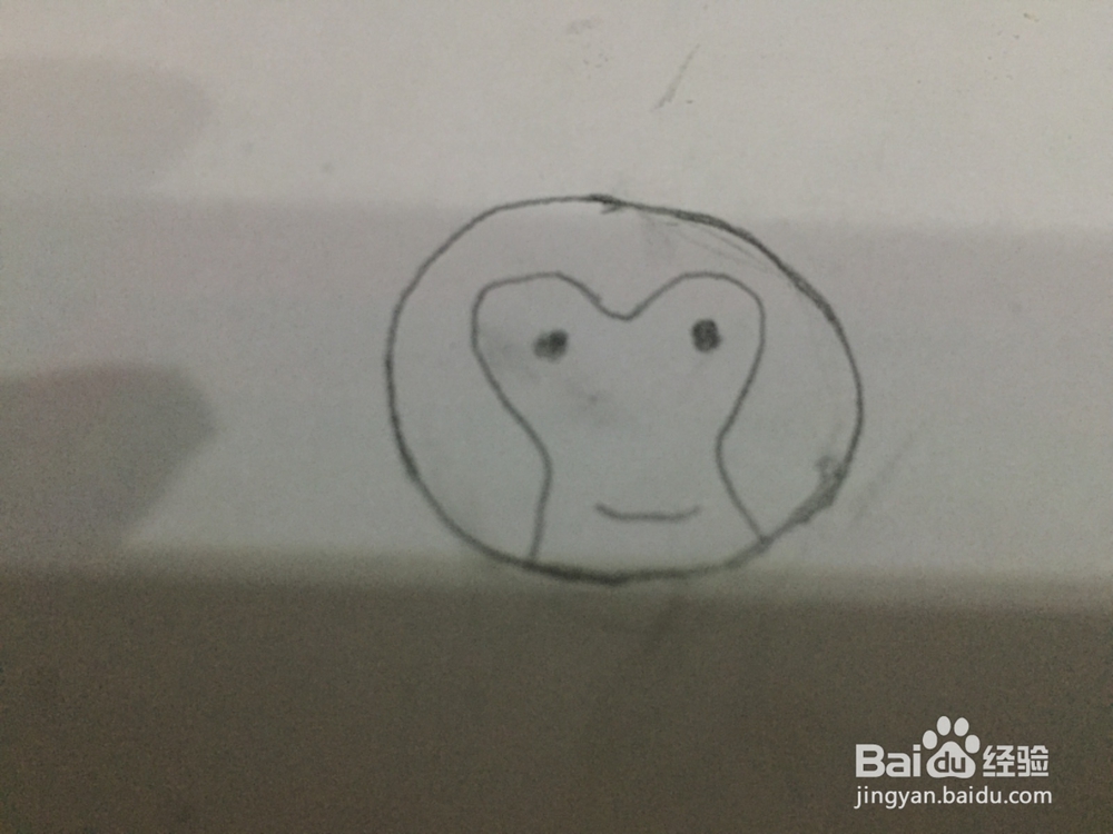 怎样画一只猴子