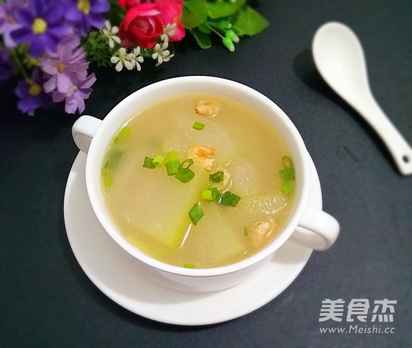 冬瓜海米汤的做法