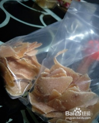 简易糖霜柚子皮