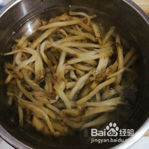 榨菜肉丝的做法